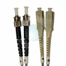 Bespoke ST-SC 62.5/125 Duplex Patchcord in Conduit