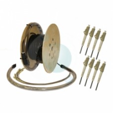 8 Core LC-LC 50/125 LSZH Tight Buffered Preterm with 1.8mm Jacketed Tails