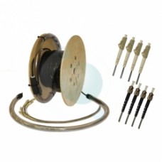 4 Core LC-ST 9/125 LSZH Tight Buffered Preterm with 1.8mm Jacketed Tails