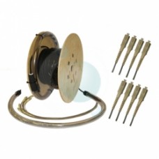 4 Core SC-SC 50/125 LSZH Tight Buffered Preterm with 1.8mm Jacketed Tails