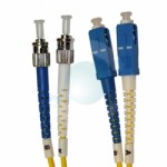 ST-SC 9/125 (OS1) Armoured Patchcords BLUE