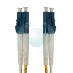 LC-LC 9/125 (OS1) Armoured Patchcords BLUE