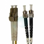 Bespoke LC-ST OM4 Duplex Patchcord in Conduit