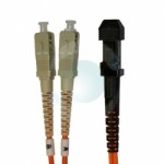 Bespoke SC-MTRJ OM3 Duplex Patchcord in Conduit