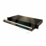 32 way MTRJ Singlemode 19" 1u Sliding BLACK Patchpanel