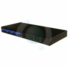 24 Way SC Duplex Singlemode 19" 1u BLACK Patchpanel