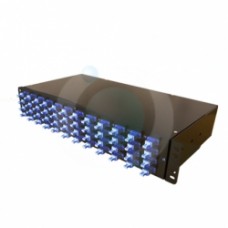 32 Way E2000 Singlemode 19" 2u BLACK Patchpanel