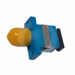 SC-FC Singlemode Simplex Adaptor - Plastic