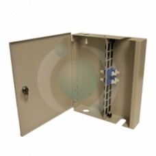 32 Way LC Duplex Singlemode Single Door Lockable Wall Mount Box