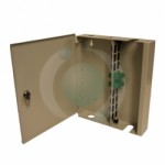 12 Way SCAPC Simplex Singlemode Single Door Lockable Wall Mount Box