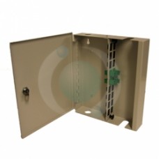 16 Way SCAPC Simplex Singlemode Single Door Lockable Wall Mount Box