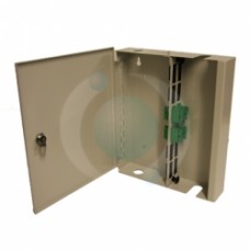 4 Way SCAPC Duplex Singlemode Single Door Lockable Wall Mount Box