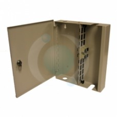 8 Way MTRJ Single Door Lockable Wall Mount Box