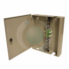 24 Way LCAPC Duplex Singlemode Single Door Lockable Wall Mount Box