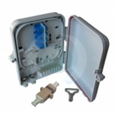 12 Way LC Duplex Multimode IP65 Rated Wall Box (220 x 300 x 80mm)