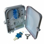 12 Way LC Duplex Singlemode IP65 Rated Wall Box (220 x 300 x 80mm)