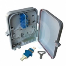 8 Way LC Duplex Singlemode IP65 Rated Wall Box (220 x 300 x 80mm)