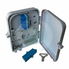 4 Way E2000 Singlemode IP65 Rated Wall Box (220 x 300 x 80mm)