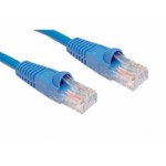 0.5M CAT5E UTP BLUE PVC Patchcord with Snagless Boot 24AWG