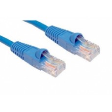 2M CAT5E UTP BLUE PVC Patchcord with Snagless Boot 24AWG