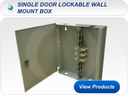 Single Door Lockable Wall Boxes